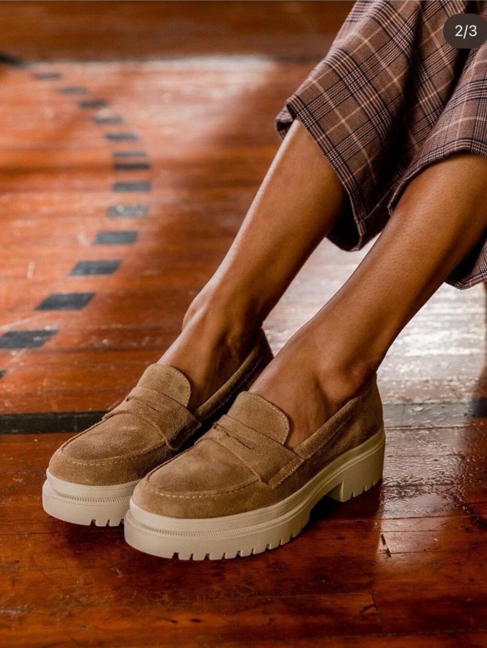 PATINA Portland Leather Chunky Academia Loafers